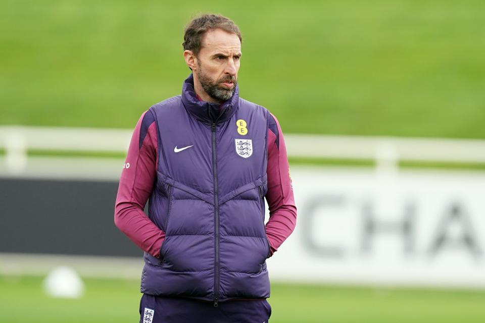 England manager Gareth Southgate is fully focused on Euro 2024 (Mike Egerton/PA) (PA Wire)
