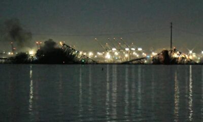 Baltimore Key bridge collapses after ship collision