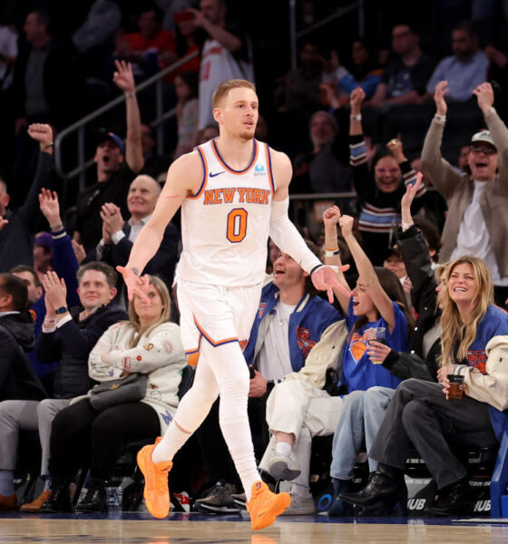Donte DiVincenzo torches Pistons, sets new Knicks record with 11 3-pointers