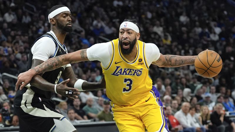 Anthony Davis and Austin Reaves power LeBron-less Lakers to big fourth-quarter comeback and double-OT road victory over Bucks