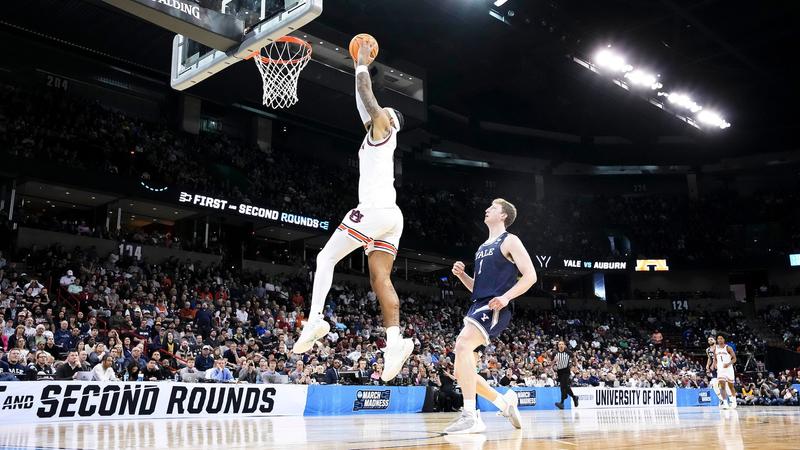 Auburn's championship season ends with NCAA Tournament loss to Yale
