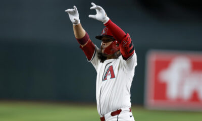 Diamondbacks set franchise record and Opening Day record with 14 runs in 1 inning vs. Rockies