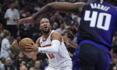 Jalen Brunson becomes 4th Knicks player with consecutive 40-point games, leads New York past Kings 98-91