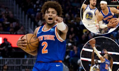 Miles McBride does it all as Knicks gut out win over Warriors