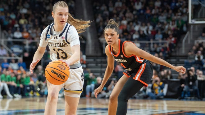 Oregon State women top Notre Dame in Sweet 16, advance to Elite Eight