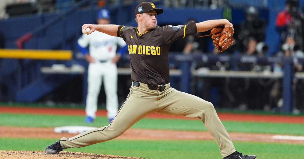 Padres notes: Rule 5 pick Stephen Kolek eager to prove himself; El Paso Chihuahuas set roster