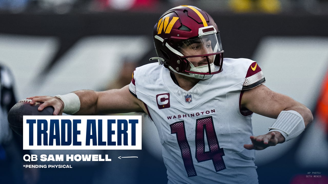 Seahawks Agree To A Trade With Washington For QB Sam Howell