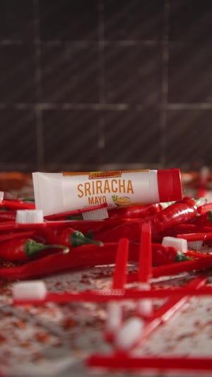 Sauce maker Lee Kum Kee's April Fools' product 'launch': Siracha Mayo Toothpaste.