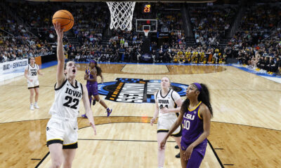 The women's NCAA Final Four is set after Iowa wins its rematch against LSU : NPR