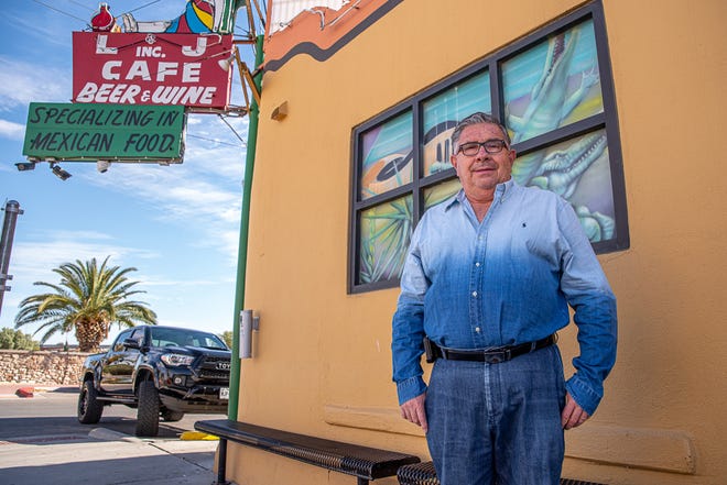 The popular L&J Cafe in Central El Paso is well-known for its Mexican food and celebrity sightings.