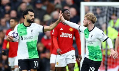 Man United vs Liverpool LIVE: Premier League result and reaction after Mohamed Salah scores late equaliser