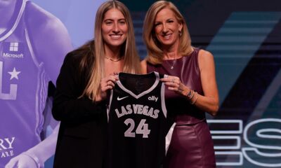 Kate Martin attends WNBA draft to support Clark, gets drafted