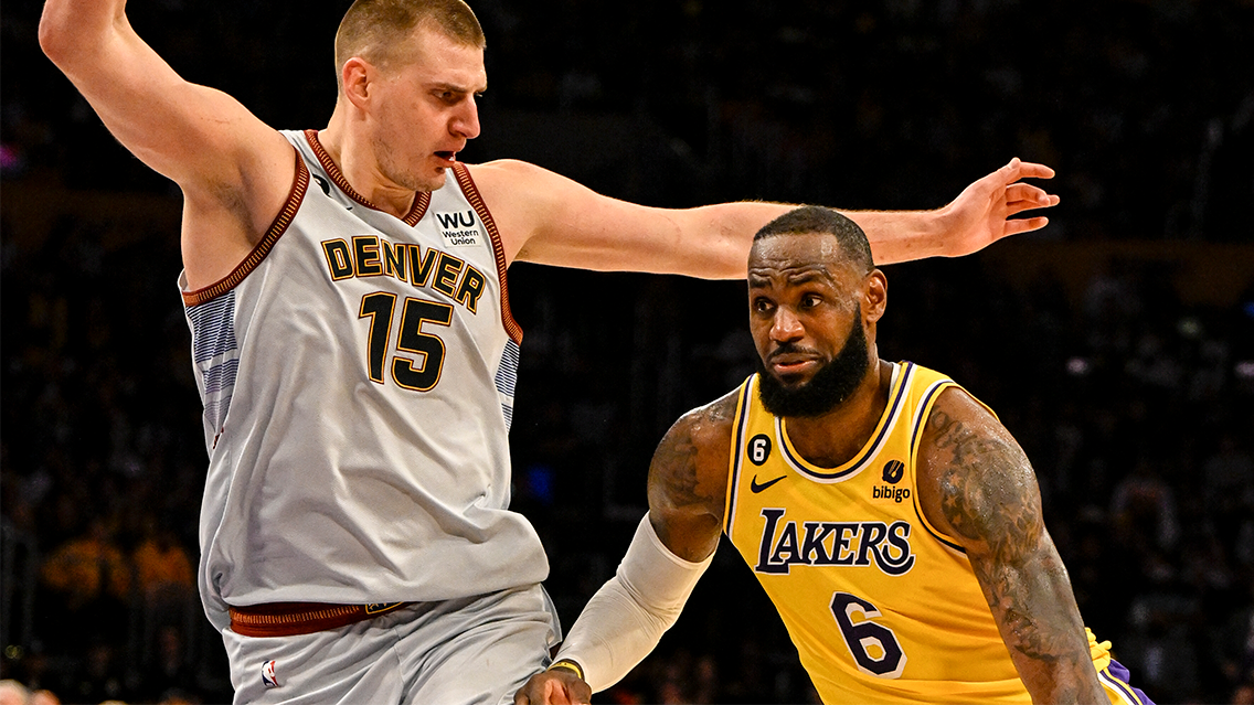 Lakers vs. Nuggets in the NBA Playoffs First Round