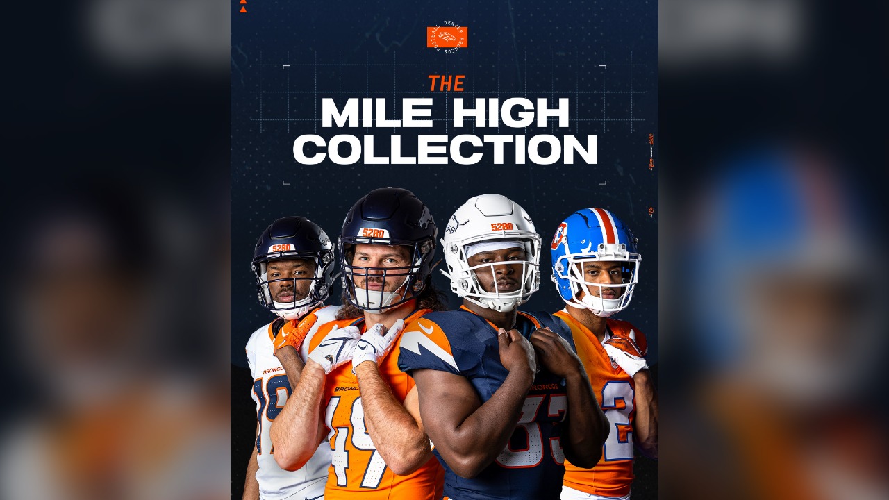 Denver Broncos unveil new uniform
