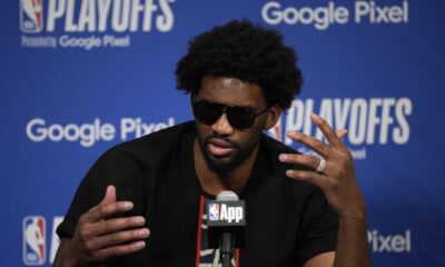 76ers All-Star center Joel Embiid says he has Bell's palsy
