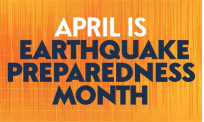 April is National Earthquake Preparedness Month