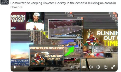 The Arizona Coyotes' social media strategy in the midst of Salt Lake City relocation rumors for the team has fans of the NHL franchise furious.