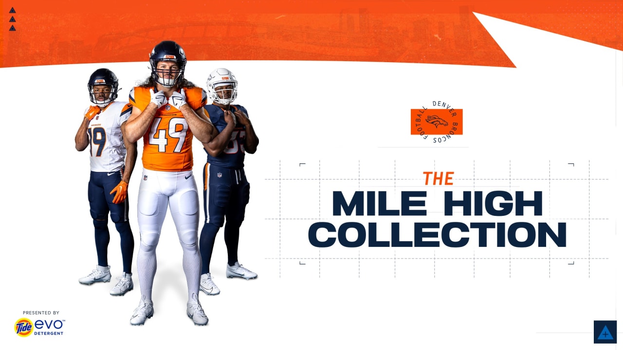Broncos unveil new uniforms with announcement of ‘Mile High Collection’