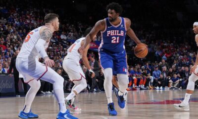Embiid has 50 to lead 76ers to win, reveals Bell's palsy diagnosis