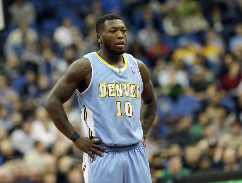 Nate Robinson, a three-time winner of the NBA Slam Dunk Contest, played 11 seasons in the NBA for eight different franchises. (AP Photo/Jim Mone)