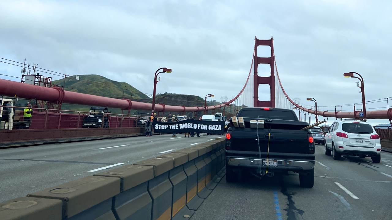 Golden Gate Bridge open after protest cleared