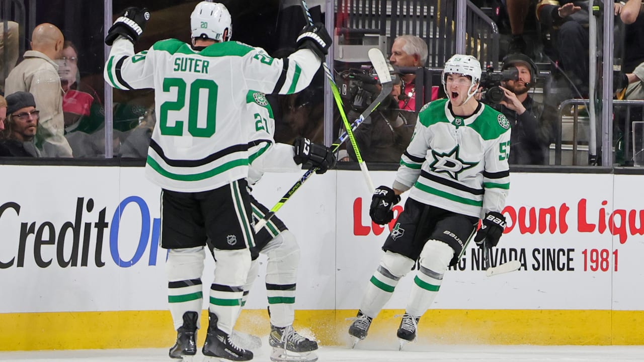 Johnston scores OT goal for the ages for Stars in Game 3 against Golden Knights