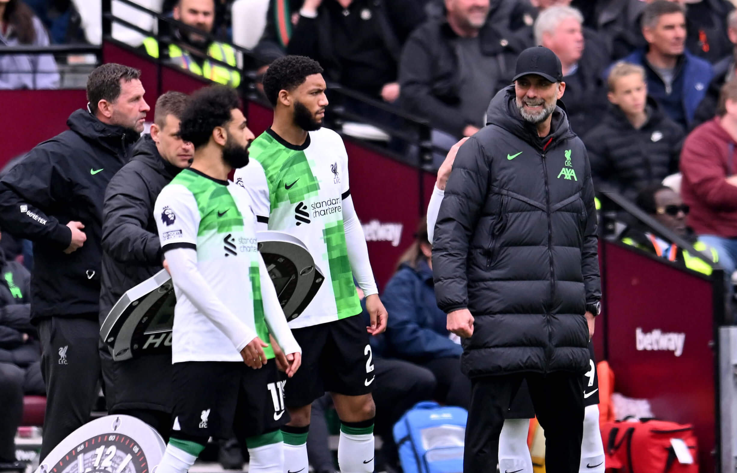 Jurgen Klopp, Mohamed Salah and a spat that sums up Liverpool’s damaging slump