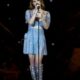 Lana Del Rey headlines day one on the Coachella Stage during the Coachella Music and Arts Festival in Indio, Calif., on Friday, April 12, 2024.
