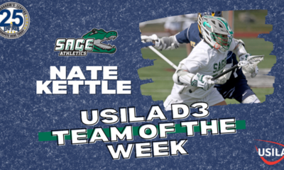 Nate Kettle of Russell Sage named to USILA Team of the Week