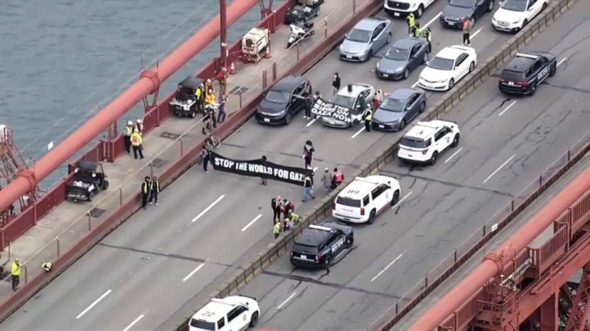 Protest shuts down Golden Gate Bridge – NBC Bay Area