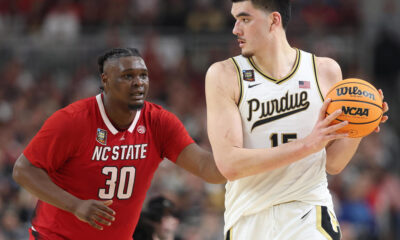 Purdue powers its way into NCAA March Madness title game, beating N.C. State 63-50