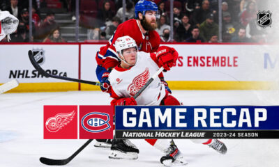 Red Wings eliminated from playoff race despite comeback victory against Canadiens