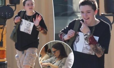 Seraphina Affleck, 15, rocks oversized T-shirt, cargo shorts while meeting mom Jennifer Garner at nail salon