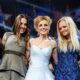 Spice Girls stage impromptu reunion at Victoria Beckham's birthday party and perform 'Stop' dance