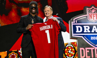 Wide receiver Marvin Harrison Jr. is Arizona Cardinals’ first first-round pick in 2024