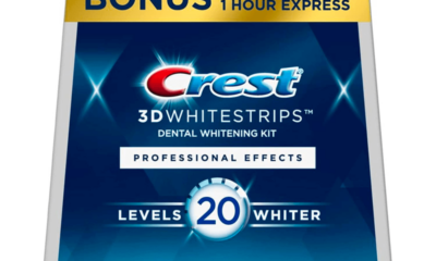 Crest 3D Whitestrips Professional Effects Teeth Whitening Strip Kit, 44 Strips (22 Count Pack)