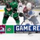 Hintz has 4 points, Stars hold off Avalanche in Game 2 to even series