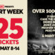 Live Nation Concert Week Celebrates Start Of Summer Concert Season With $25 Tickets To Over 5,000 Shows