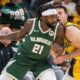 Patrick Beverley throws ball at fan in Game 6 of Bucks-Pacers