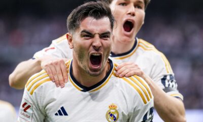 Real Madrid wins its record-extending 36th Spanish league title after Barcelona loses at Girona