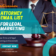 Unlocking the Potential of Your Attorney Email List