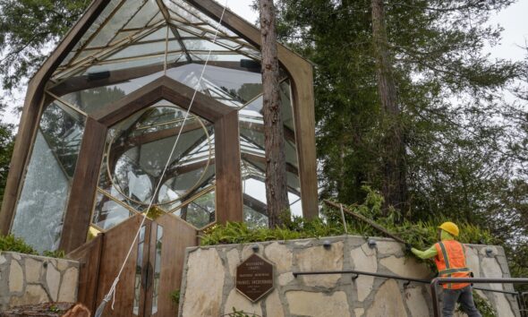 Wayfarers Chapel: Landslide forces closure of Southern California chapel
