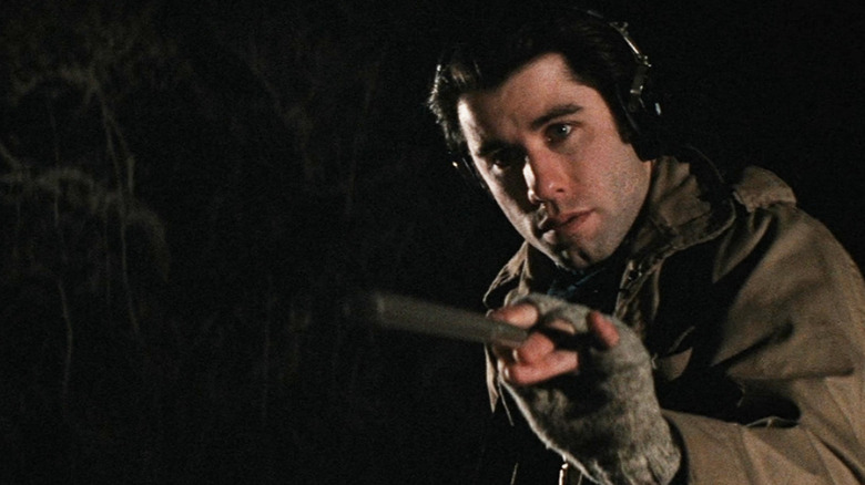 John Travolta as Jack Terry recording sound in Blow Out