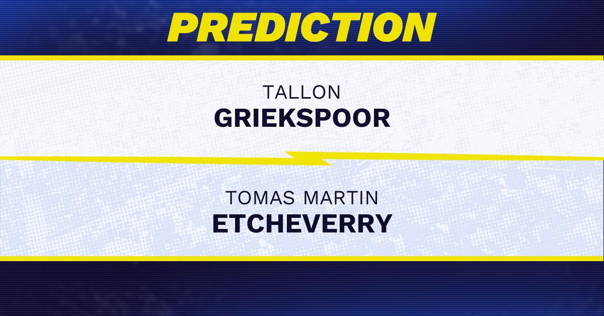 Tallon Griekspoor vs. Tomas Martin Etcheverry Prediction, Odds, Picks for ATP Canadian Open 2025