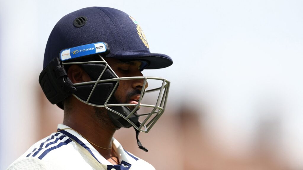 Washington Sundar refuses to leave the crease after getting dismissed by Gus Atkinson, Ponting blames India all-rounder