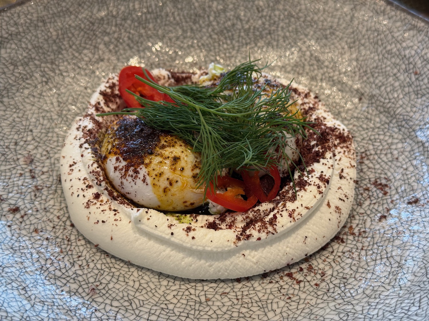 a food on a plate