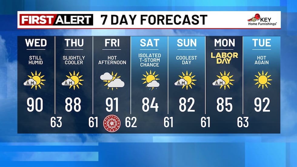 7 Day Forecast