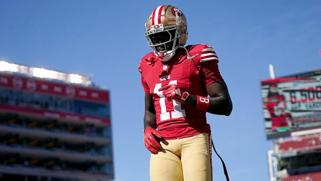 49ers GM John Lynch provides update on Brandon Aiyuk's recovery