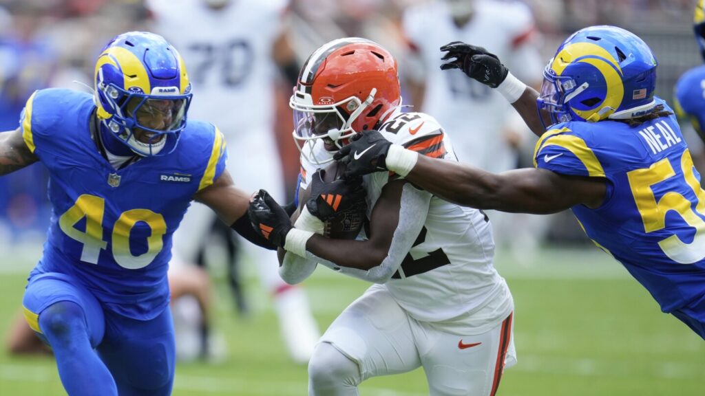 Browns lacking depth, experience at running back as they await arrival of rookie Quinshon Judkins