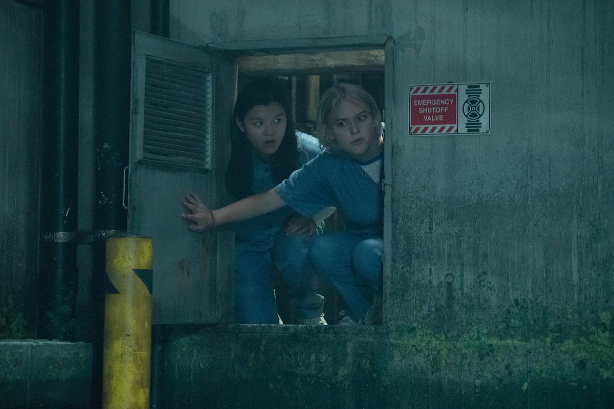 Sydney Topliffe as Abbie and Alyvia Alyn Lind as Leila in ‘Wayward.’